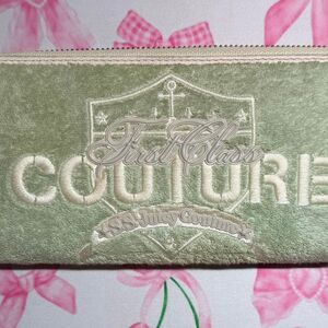 SOLD Y2K Juicy Couture First Class Couture SS Juicy Couture Light Green Wallet
